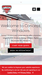 Mobile Screenshot of conceptwindows.co.uk